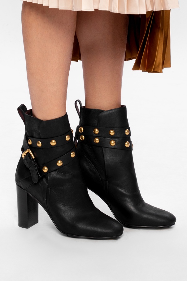 See by chloe 2025 janis low heel booties